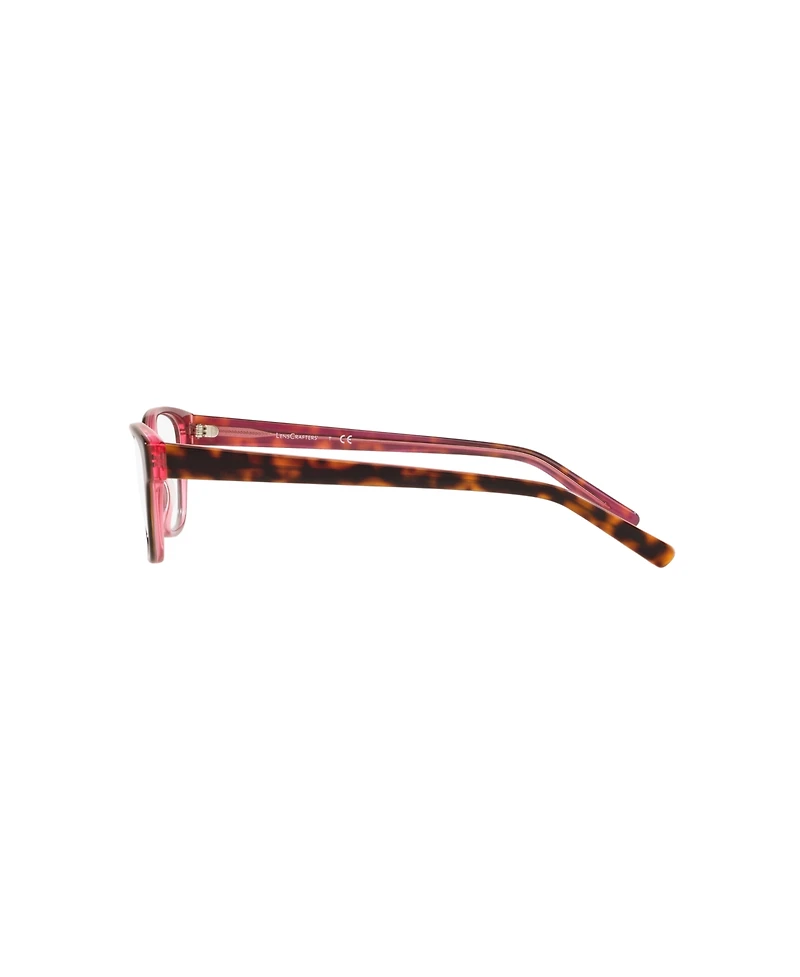 LensCrafters Women's Square Eyeglasses, EC2001