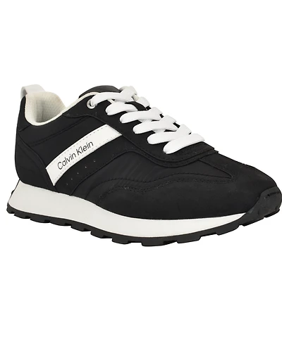 Calvin Klein Women's Tanja Retro Lace-Up Sneakers