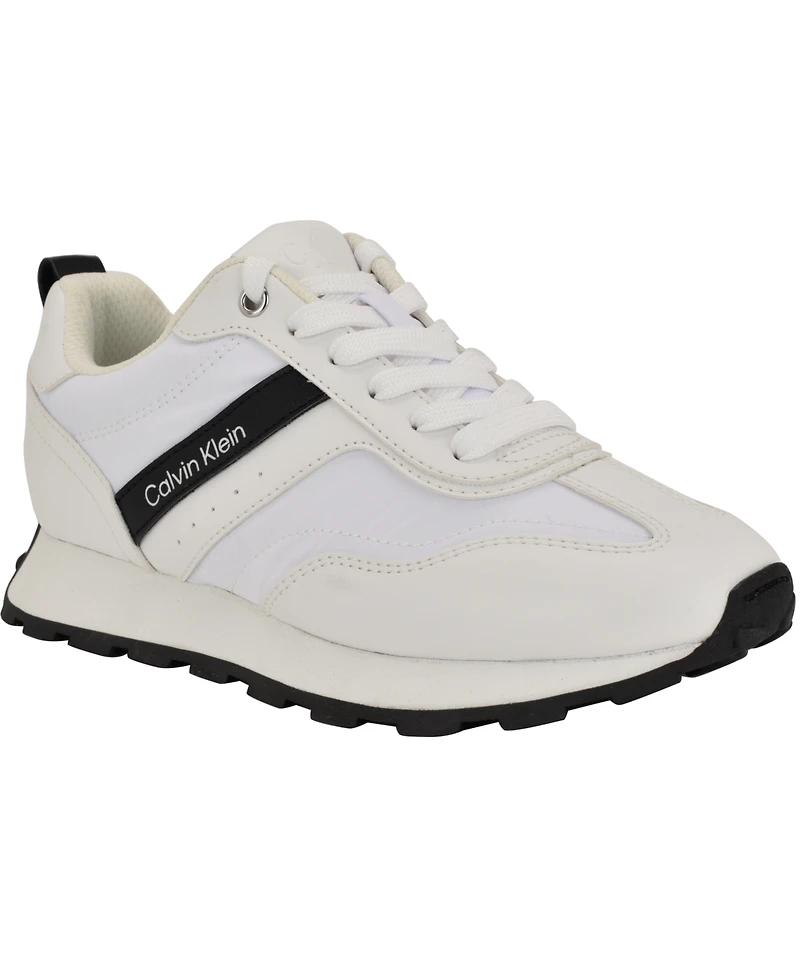 Calvin Klein Women's Tanja Retro Lace-Up Sneakers