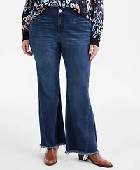 Liverpool Los Angeles Trendy Plus Hannah Welt-Pocket Bootcut Jeans
