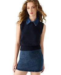 Steve Madden Women's Jeane Sleeveless Sweater Vest