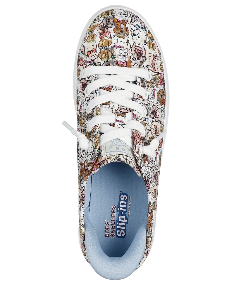 Skechers Women's Slip-Ins Bobs D'Vine-Preppy Pup Casual Sneakers from Finish Line