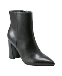Marc Fisher Women's Gaylen Block Heel Pointy Toe Dress Booties