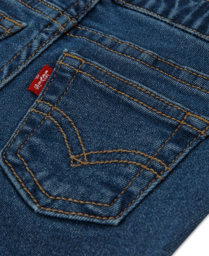 Levi's Baby Boys 2-Piece Football Bodysuit T-Shirt and Denim Pants Set
