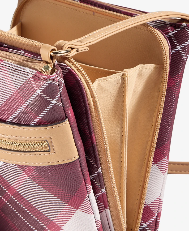 Giani Bernini Plaid Dasher Bag, Macy's Exclusive