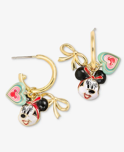BaubleBar Disney | Macy's Minnie Mouse Huggies Earrings, Created for Macy's