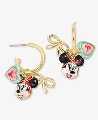 BaubleBar Disney | Macy's Minnie Mouse Huggies Earrings, Created for Macy's