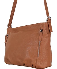 Mancini Mila Mini Zipper Hobo Bag
