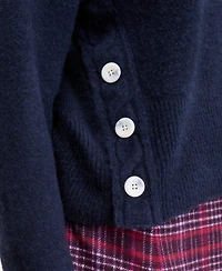 On 34th Women's Side-Button Crewneck Sweater, Macy's Exclusive