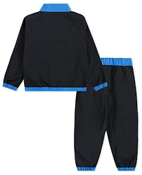 Jordan Little and Toddler Boys 2-Piece Wind Breaker Piping Jacket Pants Set