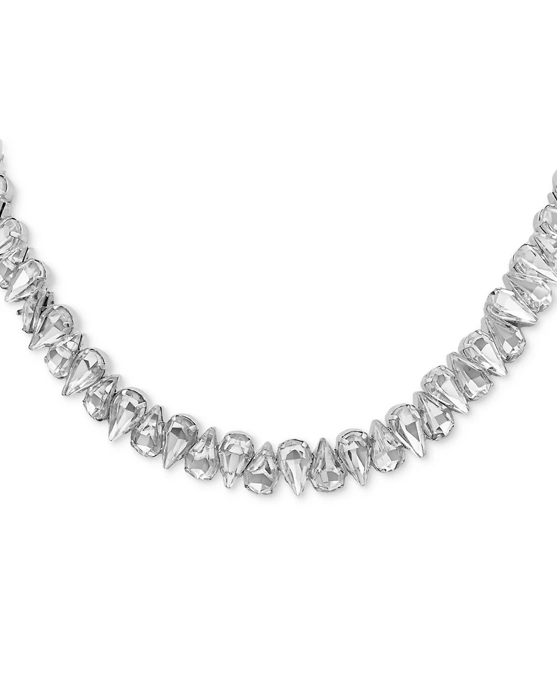 Guess Faceted Crystal Collar Necklace