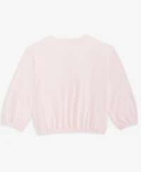 First Impressions Baby Girls Hacci Heart Sweatshirt, Macy's Exclusive