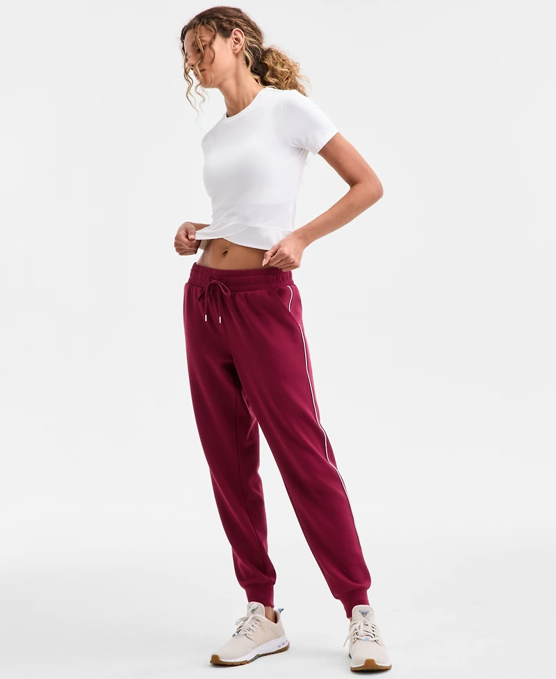Id Ideology Women's Relaxed Butter Soft Joggers, Macy's Exclusive