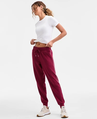 Id Ideology Women's Relaxed Butter Soft Joggers, Macy's Exclusive
