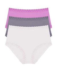 Natori Women's Bliss Cotton Full Brief 3 Pack