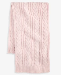 Style & Co Women's Solid Cable Knit Scarf, Macy's Exclusive