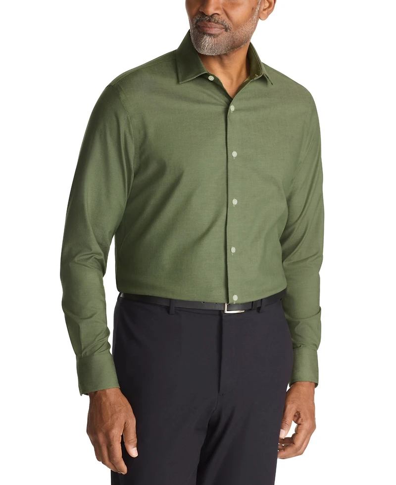 Tommy Hilfiger Men's Flex Regular Fit Dress Shirt