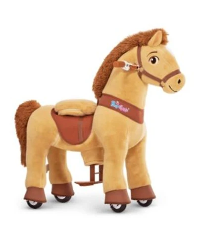 Ponycycle Ride On Horse Light Brown Model E Size 3 For 3 4 Years