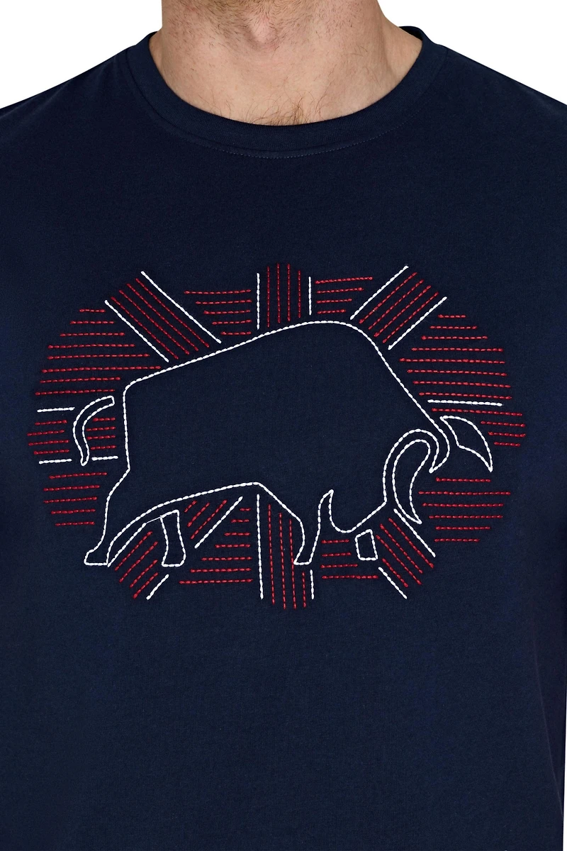 Raging Bull Big Outburst Union Jack T-Shirt