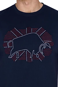 Raging Bull Big Outburst Union Jack T-Shirt