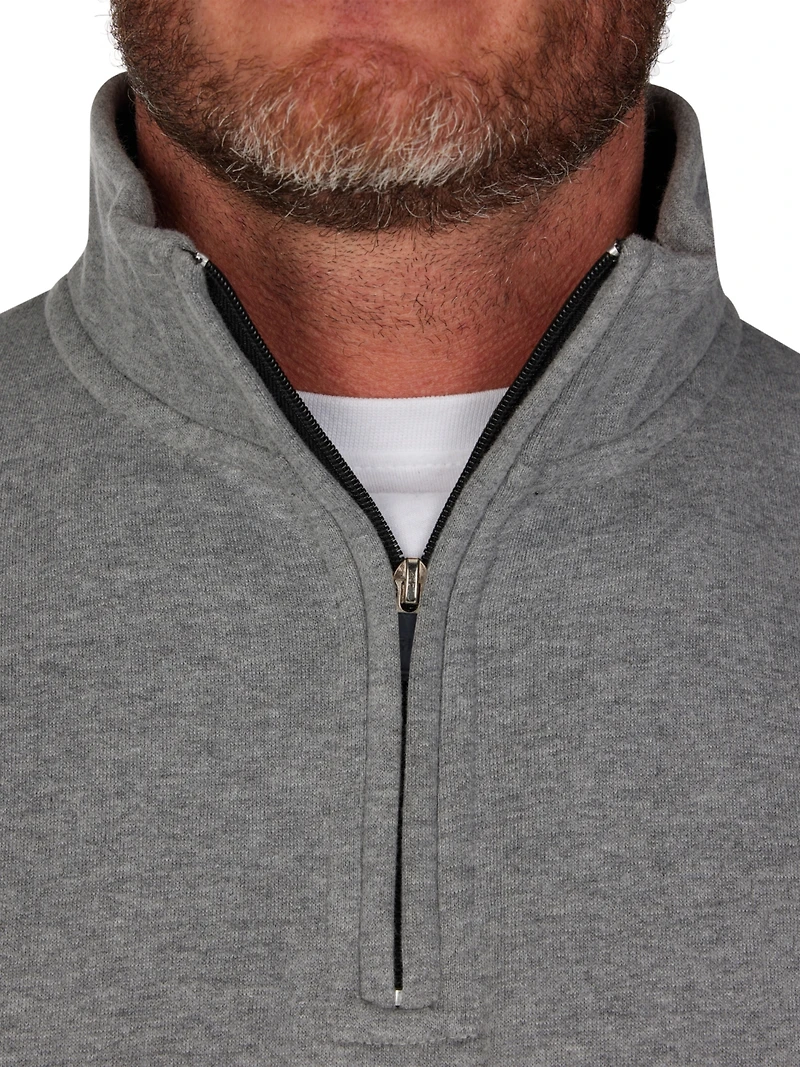 Raging Bull Big & Jersey Quarter Zip Sweat