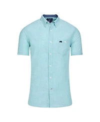 Raging Bull Big & Tall Short Sleeve Linen Shirt