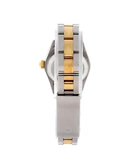 Pre-Owned Rolex Oyster Perpetual Automatic Watch in Stainless Steel and Gold with Diamond Markers 24mm