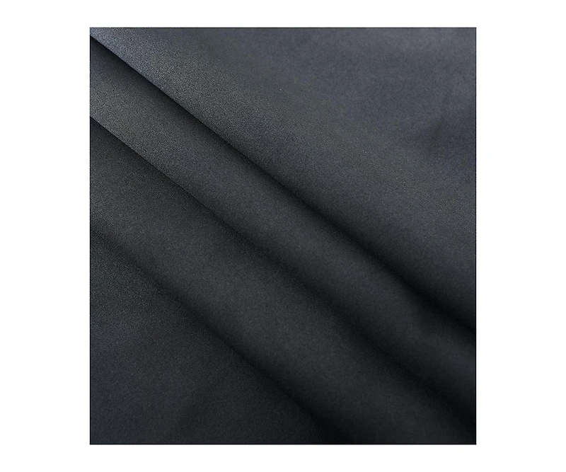 Kate Aurora 100% Hotel Blackout Thermal Insulated Grommet Curtains (2 Pack