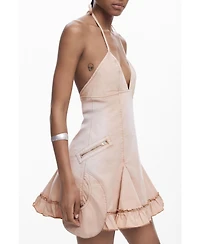 Desigual Women's Short lace dress