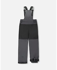 Deux par Boy Two-Piece Discover Snowsuit Dark Gray - Toddler|Child