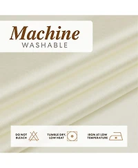 GoodGram 2 Piece Sheer Voile Faux Silk Spring & Summer 84 in. L Grommet Top Curtain Panels - 52 W x L, Seaside Blue