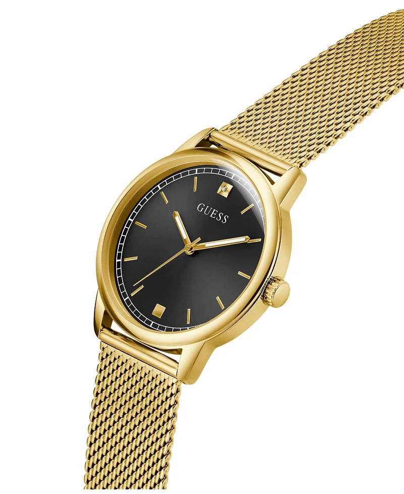 Guess Men's Gold Tone Analog Watch, 40mm