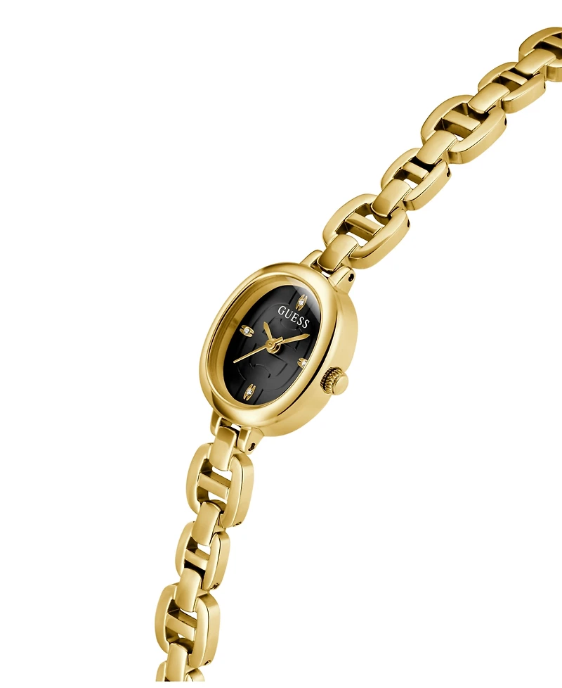 Guess Women's Gold Tone Analog Watch, 21mm
