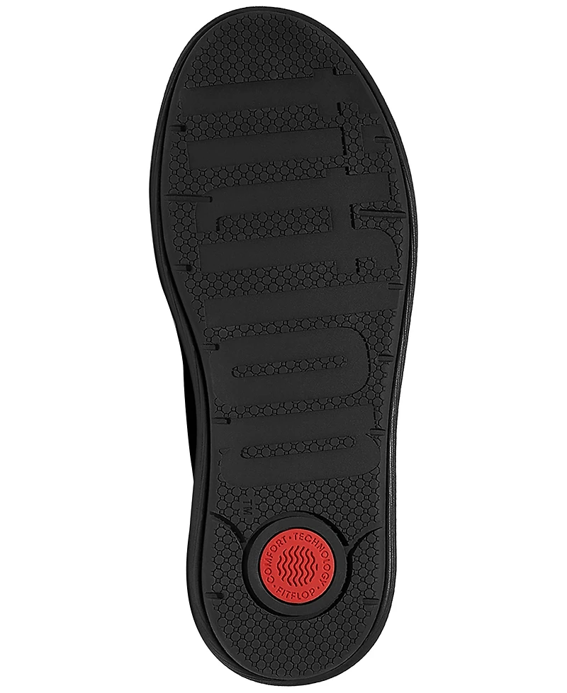 FitFlop Women's iQ-comff Leather Zip Ankle Booties