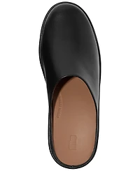 FitFlop Women's Platforms Leather Heeled Mules