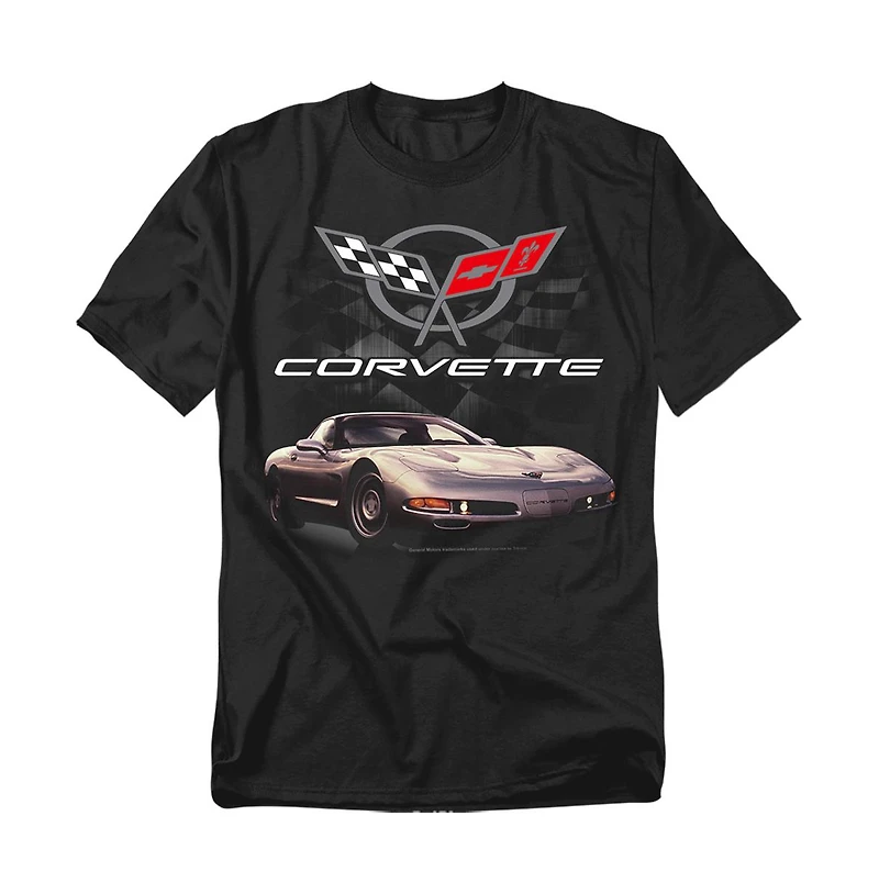 Logovision Men's Chevrolet Checkered Past T-Shirt