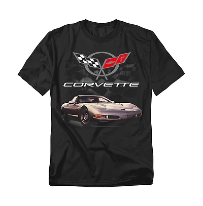 Logovision Men's Chevrolet Checkered Past T-Shirt