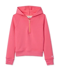 Lands' End Girls Plus Active Quarter Zip Sweatshirt