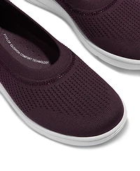 FitFlop Women's Super-q Crystal-Trim Knit Ballerina Flats