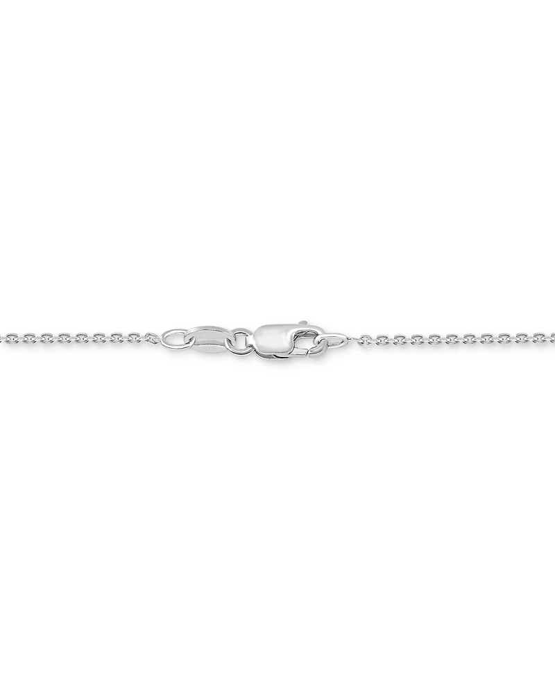 Lab-created Ruby 1-1/3 ct. t.w. White Sapphire 1/6 Heart Infinity Pendant Sterling Silver