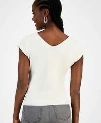 I.n.c. International Concepts Women's Cap-Sleeve Sweater, Macy's Exclusive
