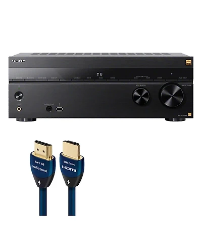 Sony Str-AZ1000ES 7.2 Channel 8K Av Receiver with AudioQuest Sky 3m Hdmi Cable