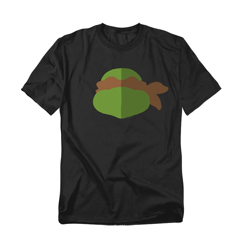 Logovision Men's Tmnt Mikey Face T-Shirt
