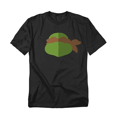 Logovision Men's Tmnt Mikey Face T-Shirt