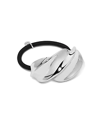 Ettika Silver Twist Hair Tie