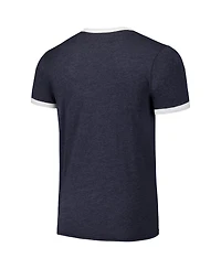 Majestic Men's Navy Seattle Mariners Ringer Tri-Blend T-Shirt