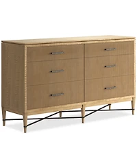 A.r.t. Furniture Loft 21.5" Wood 6-Drawer Dresser