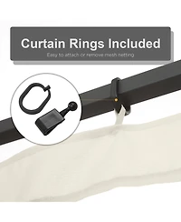 Outsunny 10' x 13' Replacement Netting for Patio Gazebo,