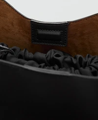 Mango Women's Buckle Shopper Bag