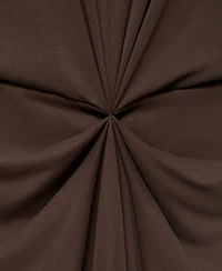 Mango Women's Gathered Neckline V-Neck Dress